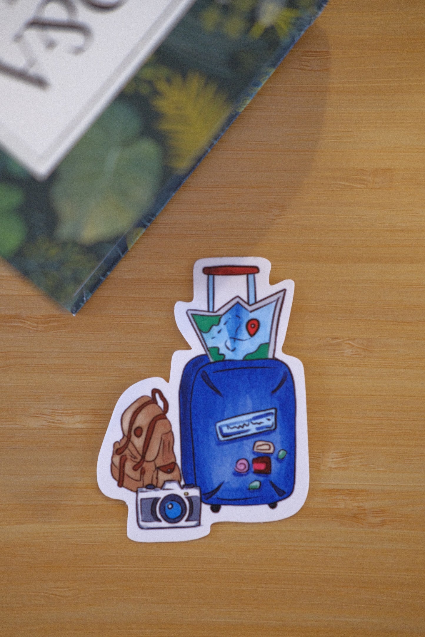 Travel Waterproof Vinyl Sticker