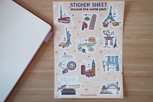 Sticker Sheets for Dreamers, Doodlers & Everyday Joy Seekers