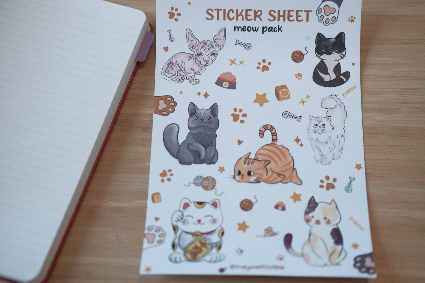 Sticker Sheets for Dreamers, Doodlers & Everyday Joy Seekers