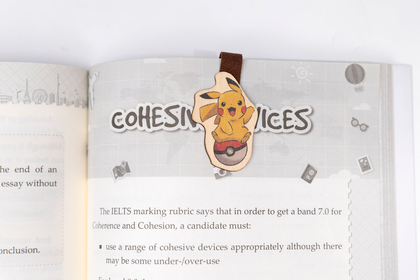 "Cute Pikachu wooden magnet bookmark"
"Handcrafted wooden Pikachu bookmark with magnet clasp"
"Eco-friendly wooden Pikachu bookmark for Pokémon fans"
"Wooden Pikachu magnetic bookmark on an open book"
"Handmade Pikachu bookmark with light magnet for secure fit"
"Pikachu magnetic bookmark for books, planners, and journals"
"Unique Pikachu gift for readers and Pokémon enthusiasts"