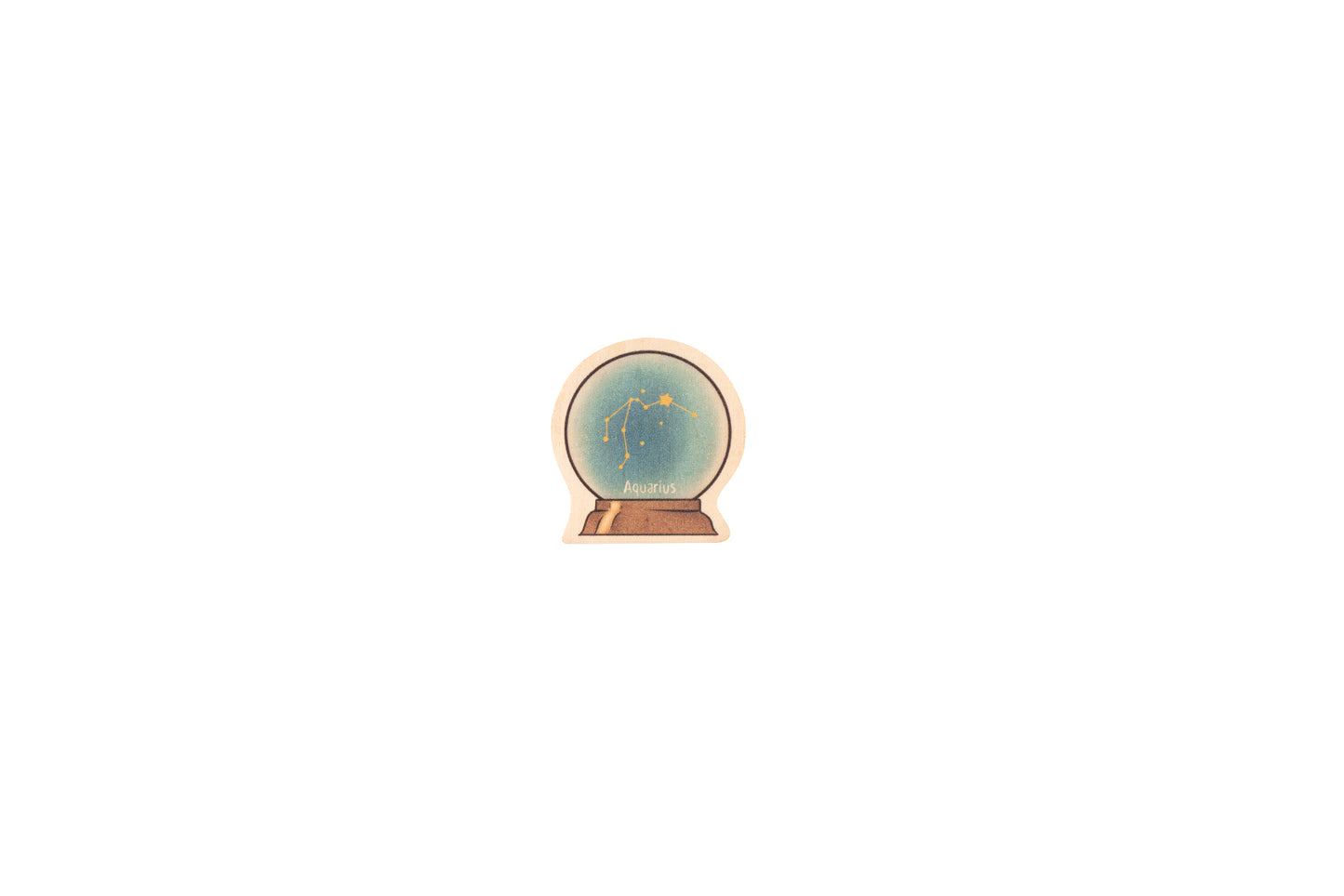 Zodiac Aquarius Fashion Pin