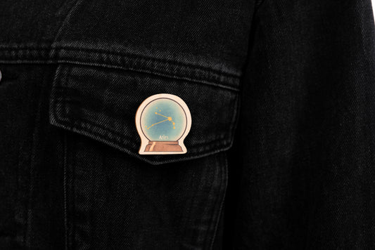 Zodiac Aries Fashion Pin
