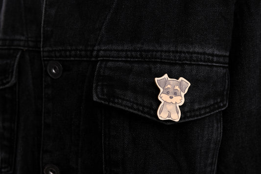 Dog Fashion Pin