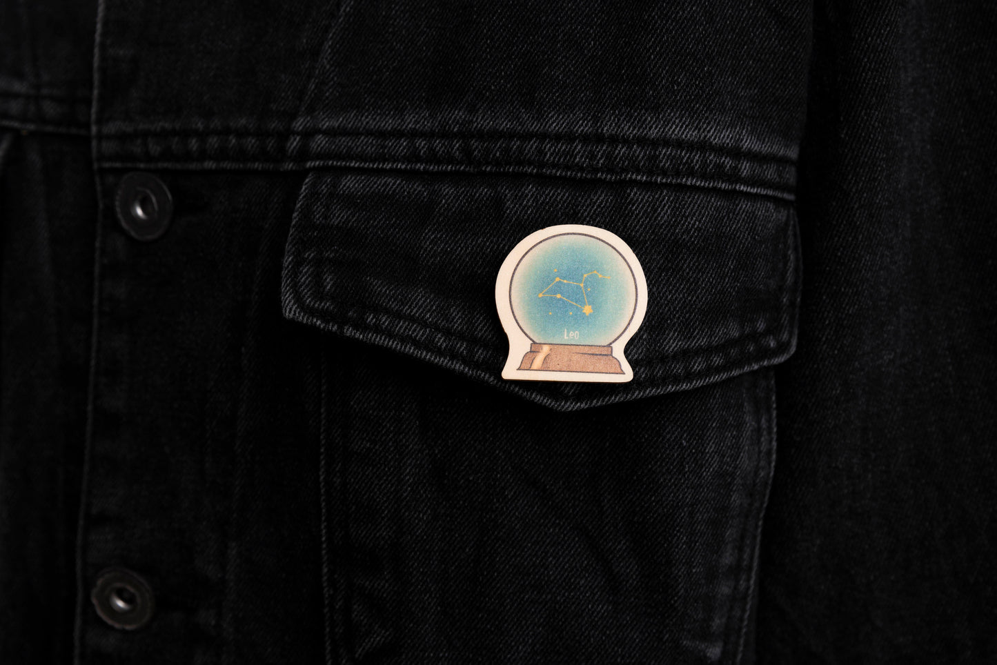 Zodiac Leo Fashion Pin