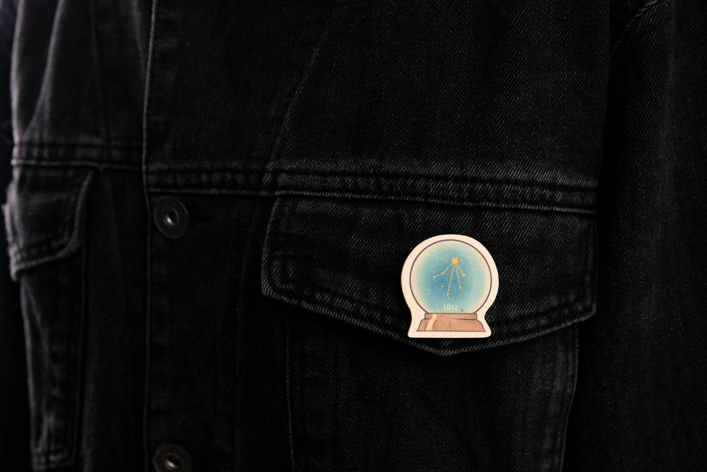 Zodiac Libra Fashion Pin