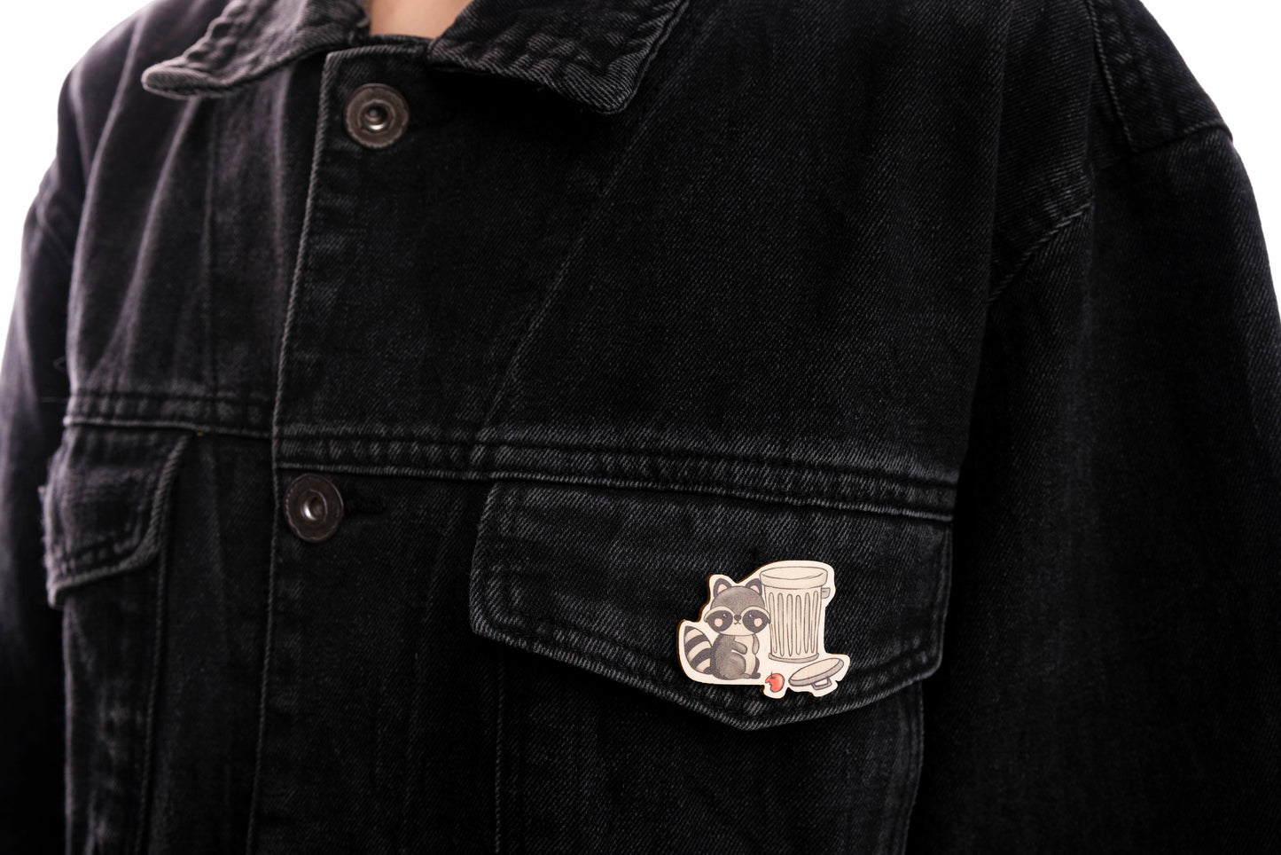 Raccoon Fashion Pin