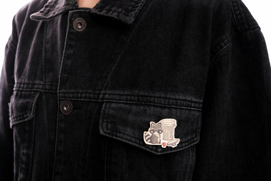 Raccoon Fashion Pin