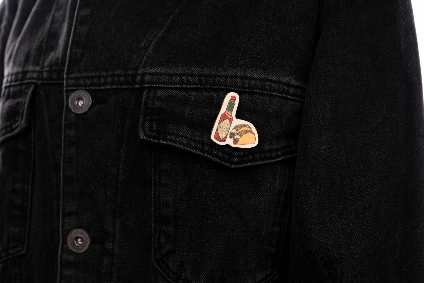 Taco Fashion Pin