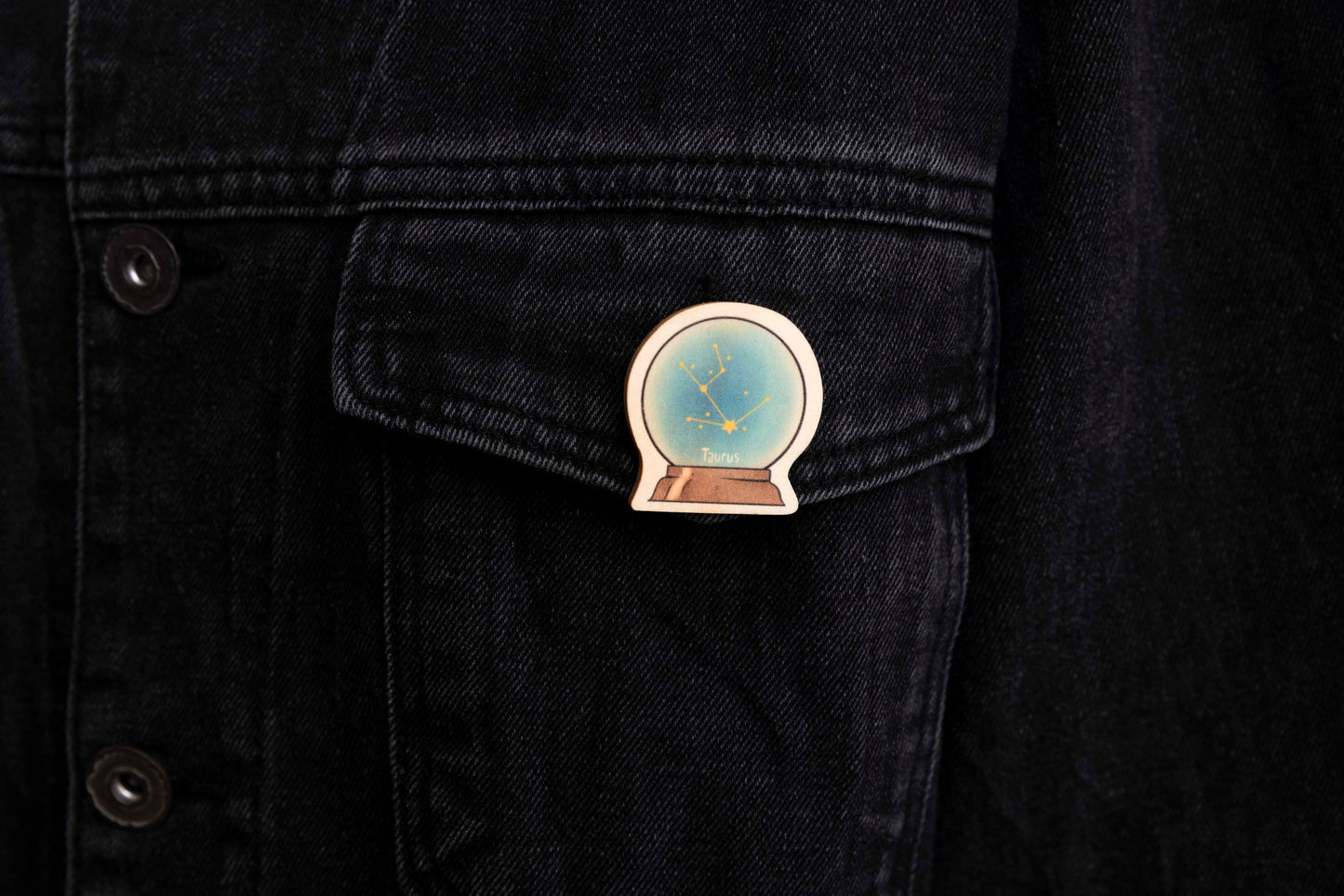 Zodiac Taurus Fashion Pin
