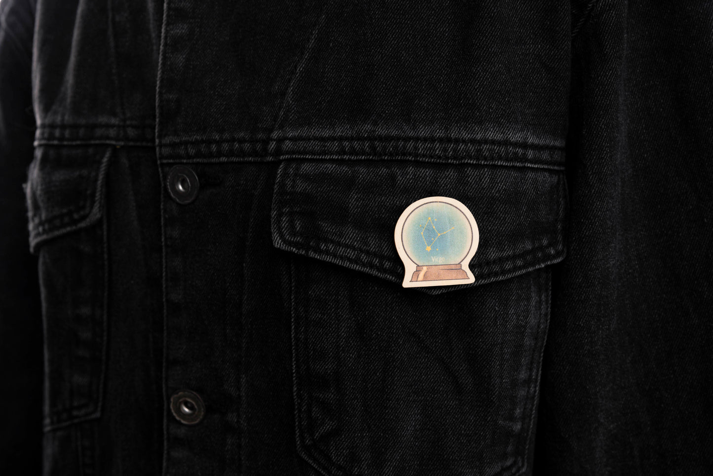 Zodiac Virgo Fashion Pin