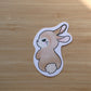 Bunny Vinyl Waterproof Sticker