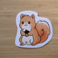 Squirrel Vinyl Waterproof Sticker