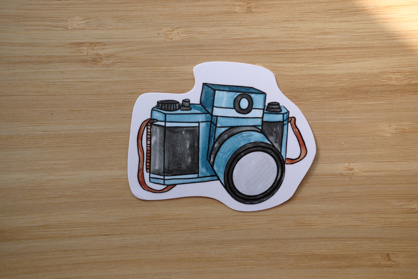 Camera Vinyl Waterproof Sticker