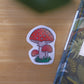 Mushroom Waterproof Vinyl Sticker