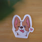 Corgi Vinyl Waterproof Sticker