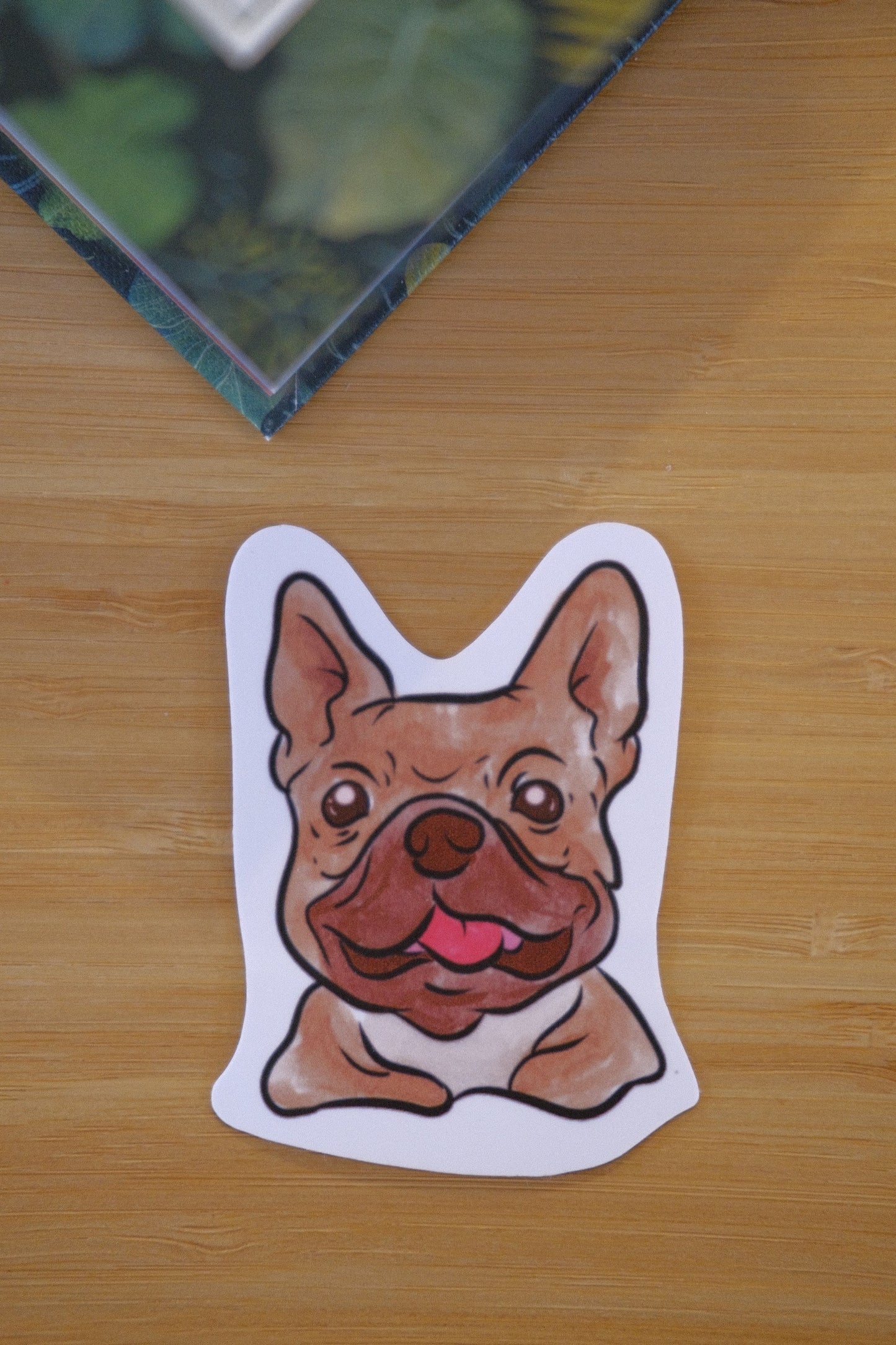 Frenchie Vinyl Waterproof Sticker