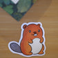 Beaver Vinyl Waterproof Sticker