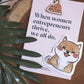 Dashund Vinyl Waterproof Sticker