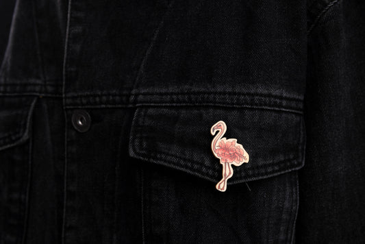 Flamingo Fashion Pin