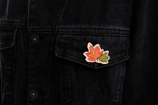 Maple Leaf Fashion Pin