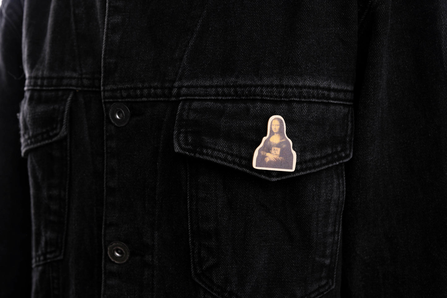 Mona Lisa Fashion Pin