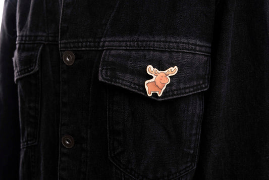 Moose Fashion Pin