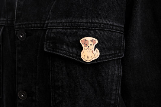 Terrier Dog Fashion Pin