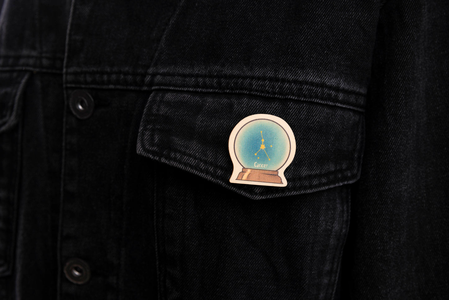 Zodiac Cancer Fashion Pin